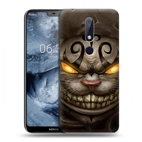 Дизайнерский силиконовый чехол для Nokia 6.1 Plus Alice Madness Returns