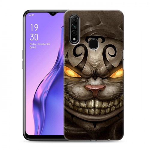 Дизайнерский силиконовый с усиленными углами чехол для OPPO A31 Alice Madness Returns