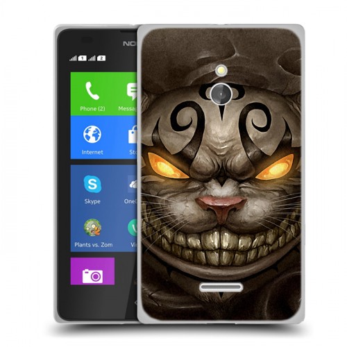 Дизайнерский силиконовый чехол для Nokia XL Alice Madness Returns