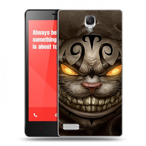 Дизайнерский силиконовый чехол для Xiaomi RedMi Note Alice Madness Returns