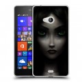 Дизайнерский пластиковый чехол для Microsoft Lumia 540 Alice Madness Returns