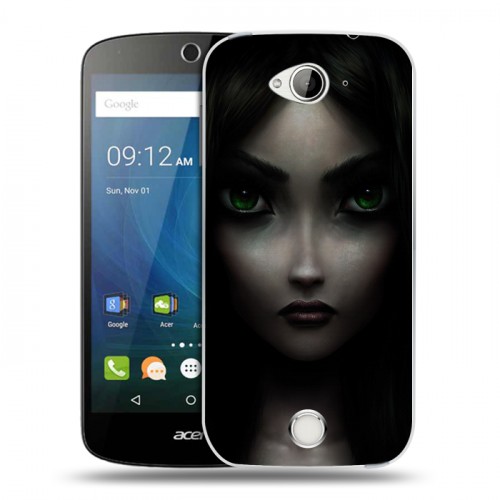 Дизайнерский силиконовый чехол для Acer Liquid Z530 Alice Madness Returns