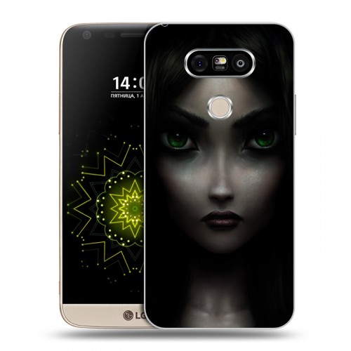 Дизайнерский пластиковый чехол для LG G5 Alice Madness Returns