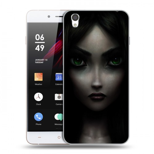 Дизайнерский пластиковый чехол для OnePlus X Alice Madness Returns