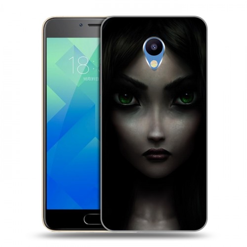 Дизайнерский пластиковый чехол для Meizu M5 Alice Madness Returns