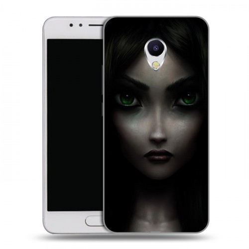 Дизайнерский силиконовый чехол для Meizu M5s Alice Madness Returns