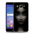 Дизайнерский пластиковый чехол для Huawei Y3 (2017) Alice Madness Returns