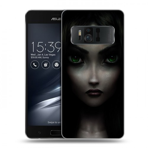 Дизайнерский силиконовый чехол для ASUS ZenFone AR Alice Madness Returns