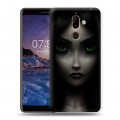 Дизайнерский пластиковый чехол для Nokia 7 Plus Alice Madness Returns