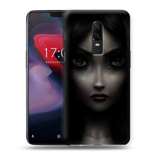 Дизайнерский пластиковый чехол для OnePlus 6 Alice Madness Returns