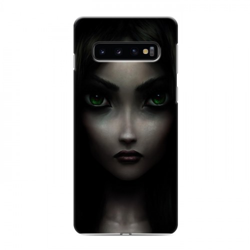 Дизайнерский силиконовый чехол для Samsung Galaxy S10 Alice Madness Returns