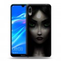 Дизайнерский пластиковый чехол для Huawei Y6 (2019) Alice Madness Returns