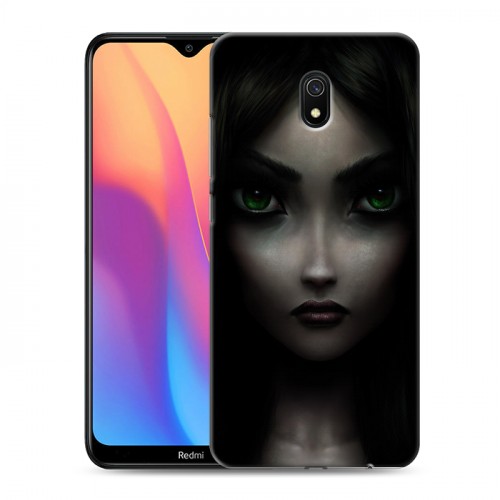 Дизайнерский силиконовый с усиленными углами чехол для Xiaomi RedMi 8A Alice Madness Returns