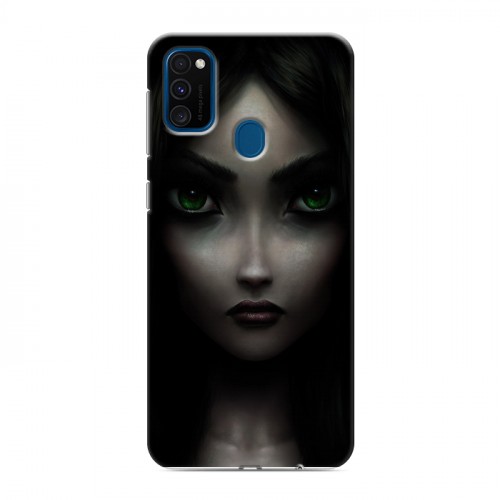 Дизайнерский силиконовый чехол для Samsung Galaxy M30s Alice Madness Returns