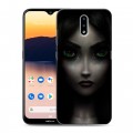 Дизайнерский пластиковый чехол для Nokia 2.3 Alice Madness Returns