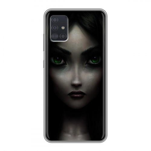 Дизайнерский силиконовый чехол для Samsung Galaxy A51 Alice Madness Returns