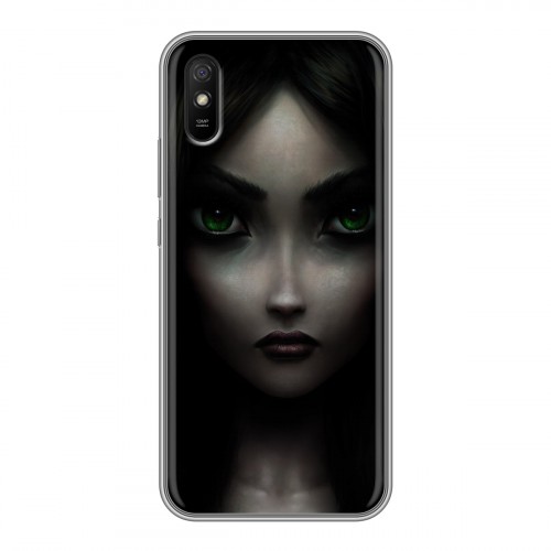 Дизайнерский силиконовый чехол для Xiaomi RedMi 9A Alice Madness Returns