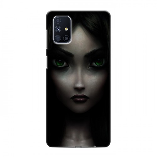 Дизайнерский пластиковый чехол для Samsung Galaxy M51 Alice Madness Returns