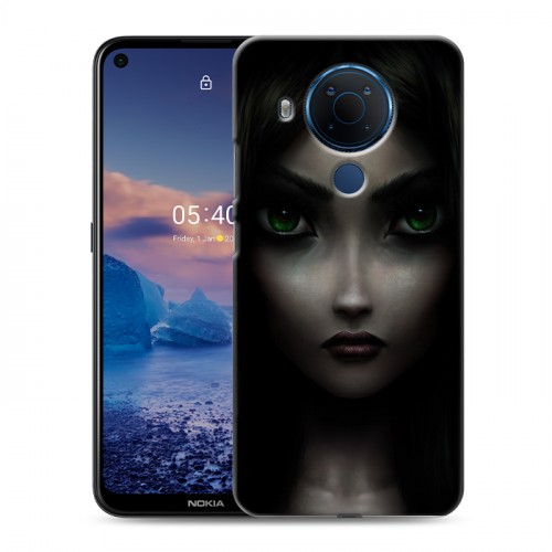 Дизайнерский силиконовый чехол для Nokia 5.4 Alice Madness Returns