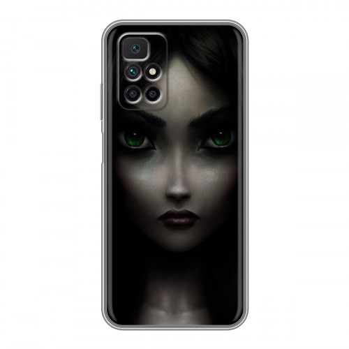 Дизайнерский силиконовый чехол для Xiaomi Redmi 10 Alice Madness Returns