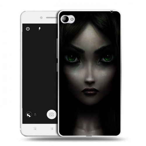 Дизайнерский пластиковый чехол для Lenovo S90 Alice Madness Returns