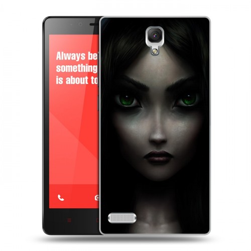 Дизайнерский силиконовый чехол для Xiaomi RedMi Note Alice Madness Returns