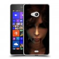 Дизайнерский пластиковый чехол для Microsoft Lumia 540 Alice Madness Returns