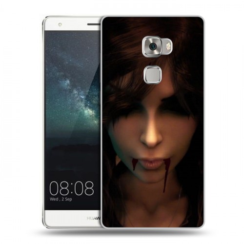 Дизайнерский пластиковый чехол для Huawei Mate S Alice Madness Returns