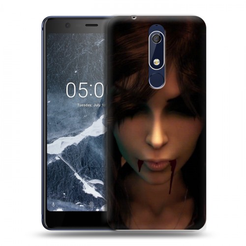 Дизайнерский пластиковый чехол для Nokia 5.1 Alice Madness Returns