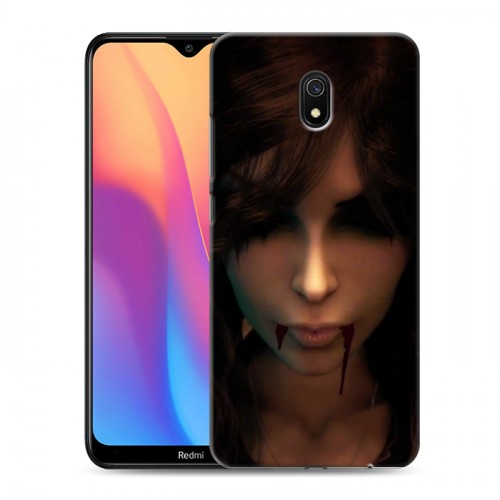 Дизайнерский силиконовый с усиленными углами чехол для Xiaomi RedMi 8A Alice Madness Returns