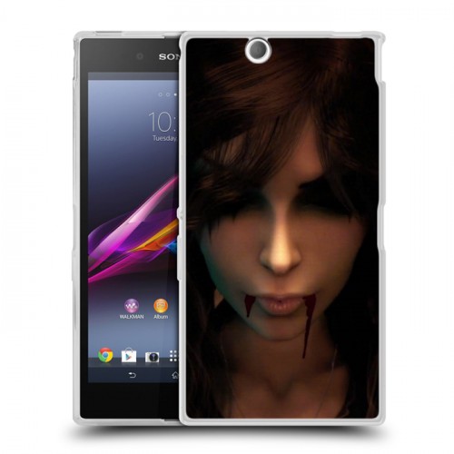 Дизайнерский пластиковый чехол для Sony Xperia Z Ultra  Alice Madness Returns