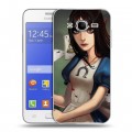 Дизайнерский силиконовый чехол для Samsung Galaxy J7 Alice Madness Returns