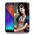 Дизайнерский пластиковый чехол для Meizu MX5 Alice Madness Returns