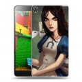 Дизайнерский силиконовый чехол для Lenovo Phab Alice Madness Returns