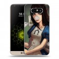 Дизайнерский пластиковый чехол для LG G5 Alice Madness Returns