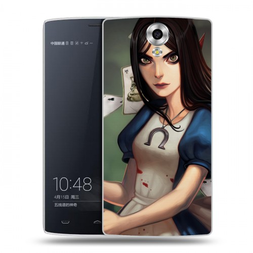 Дизайнерский силиконовый чехол для Homtom HT7 Alice Madness Returns