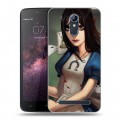 Дизайнерский силиконовый чехол для Homtom HT17 Alice Madness Returns