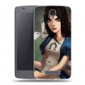 Дизайнерский силиконовый чехол для ZTE Blade L5 Alice Madness Returns