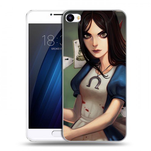 Дизайнерский пластиковый чехол для Meizu U20 Alice Madness Returns