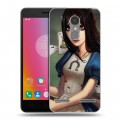 Дизайнерский силиконовый чехол для Lenovo K6 Alice Madness Returns