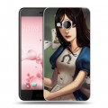 Дизайнерский силиконовый чехол для HTC U Play Alice Madness Returns