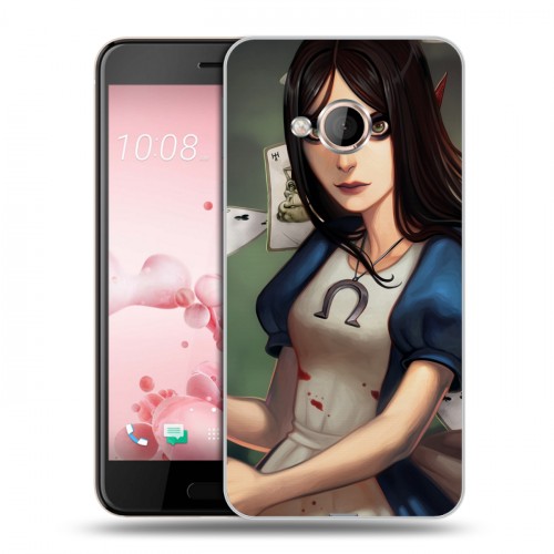 Дизайнерский силиконовый чехол для HTC U Play Alice Madness Returns