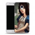 Дизайнерский силиконовый чехол для Meizu M5s Alice Madness Returns