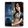 Дизайнерский пластиковый чехол для Nokia 8 Alice Madness Returns