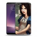 Дизайнерский пластиковый чехол для Vivo V7 Plus Alice Madness Returns