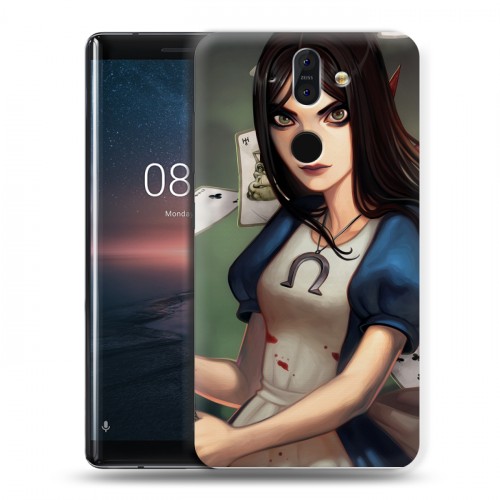 Дизайнерский пластиковый чехол для Nokia 8 Sirocco Alice Madness Returns