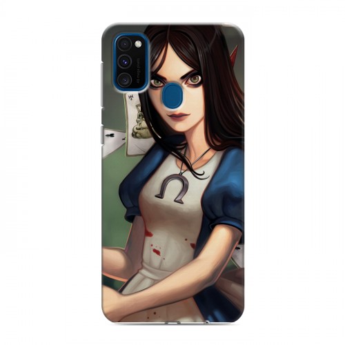 Дизайнерский силиконовый чехол для Samsung Galaxy M30s Alice Madness Returns