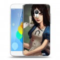 Дизайнерский силиконовый чехол для  Meizu MX3 Alice Madness Returns