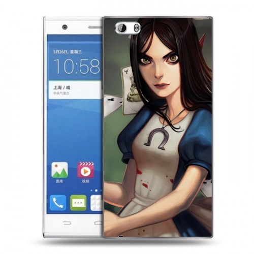 Дизайнерский пластиковый чехол для ZTE Star 1 Alice Madness Returns