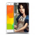 Дизайнерский силиконовый чехол для Xiaomi Mi Note Alice Madness Returns